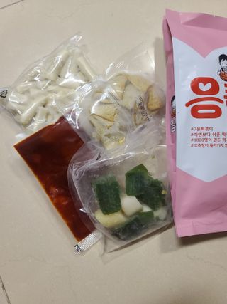 응큼떡볶이 — 5점을 준 리뷰어가 2021년 3월 올린 사용 사진
