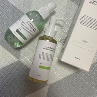 [녹산] 그린 솔루션 멀티 클렌징 오일 + 그린 솔루션 멀티 바디 미스트 — 5점을 준 리뷰어가 2022년 10월 올린 사용 사진