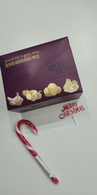[몽베스트] 위드 더 블랜딩 하우스 콤부차 _ 버라이어티팩II — 5점을 준 리뷰어가 2023년 12월 올린 사용 사진