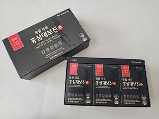 광동생활건강 광동 명품 홍삼대보진 50mL x 30포 — 5점을 준 리뷰어가 2023년 4월 올린 사용 사진