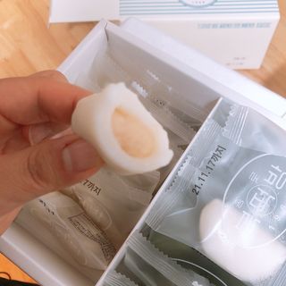 종로복떡방 레트로 3총사 바람떡 세트 — 5점을 준 리뷰어가 2021년 5월 올린 사용 사진