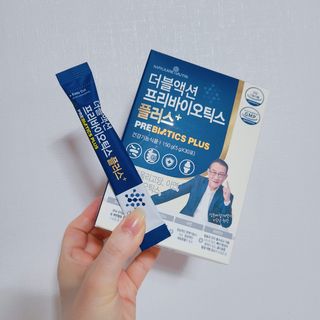 메이준뉴트리 더블액션 프리바이오틱스 플러스+ — 5점을 준 리뷰어가 2021년 5월 올린 사용 사진