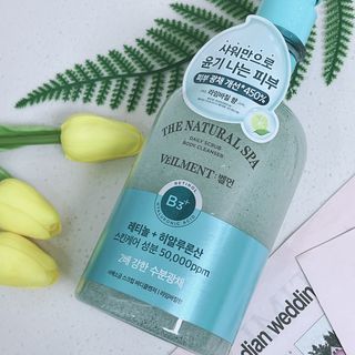 벨먼 내추럴스파 수분광채 스크럽 바디워시 600ml 5종 — 5점을 준 리뷰어가 2022년 5월 올린 사용 사진