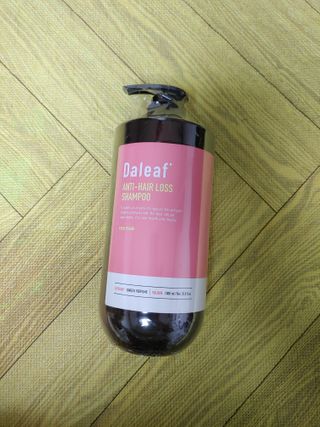 달리프 진저 베러 퍼퓸 탈모 완화 샴푸 1000ml 향 3종 — 5점을 준 리뷰어가 2021년 1월 올린 사용 사진