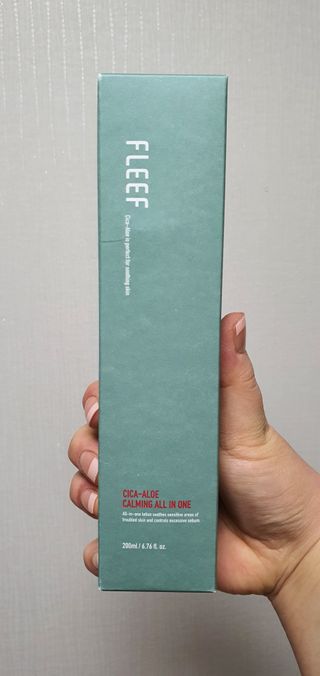 플리프 시카-알로에 카밍 올인원 200ml — 5점을 준 리뷰어가 2021년 2월 올린 사용 사진
