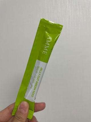 아므_이너뷰티 아므 젤리 컷 그린 씨드 10개입 — 2.5점을 준 리뷰어가 2021년 3월 올린 사용 사진