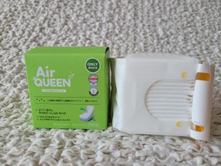 에어퀸 뉴브레스 유기농 생리대 4종 (팬티라이너 20P + 중형 10P + 대형 10P + 오버나이트 8P)_체험단 — 5점을 준 리뷰어가 2024년 6월 올린 사용 사진