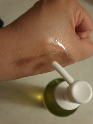 스킨큐어 산다화 순한 클렌징 동백 오일 200ml — 5점을 준 리뷰어가 2023년 3월 올린 사용 사진