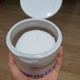 키노닉스 카모 클렌징 패드 — 5점을 준 리뷰어가 2021년 8월 올린 사용 사진