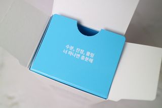 랑벨 수퍼내츄럴 아쿠아 수딩 크림 100ml — 5점을 준 리뷰어가 2022년 4월 올린 사용 사진