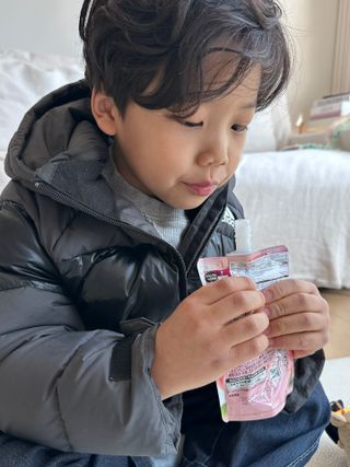 ORIHIRO 오리히로 곤약젤리 제로칼로리 130g 4종 4팩(맛별로 1팩씩) — 5점을 준 리뷰어가 2023년 3월 올린 사용 사진