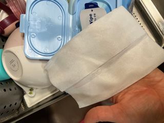 햅스 세균없는 주방 대형 2팩, HAPS sanitizer wipe — 5점을 준 리뷰어가 2022년 2월 올린 사용 사진