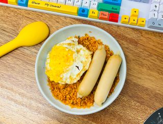 [푸딩팩토리] 요잇조잇 닭갈비 닭가슴살/김치 닭가슴살 곤약볶음밥 2종 (김치볶음밥 2개 닭갈비 볶음밥 1개) — 5점을 준 리뷰어가 2022년 8월 올린 사용 사진