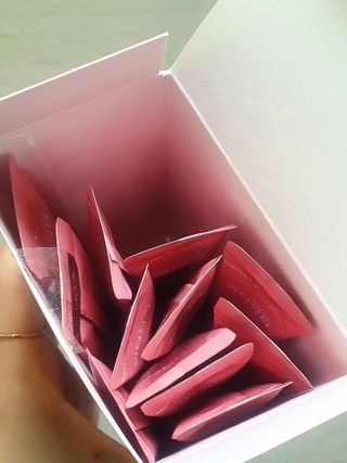 [인디닥터] 면역 생생 핑크 이뮨 젤리 — 5점을 준 리뷰어가 2022년 3월 올린 사용 사진