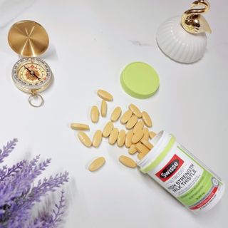 Swisse 스위스 고함량 밀크씨슬 35,000mg 60정 — 4점을 준 리뷰어가 2021년 11월 올린 사용 사진