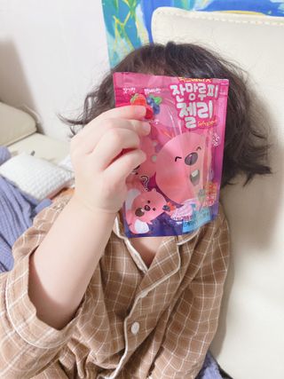 [팔도] 잔망루피젤리 믹스베리맛 42g 8개 — 4.5점을 준 리뷰어가 2022년 1월 올린 사용 사진