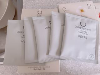 딜라이트 프로젝트 블렌딩티 우엉호박티, 히비후르츠티, 쟈스민캐모티 — 5점을 준 리뷰어가 2021년 7월 올린 사용 사진
