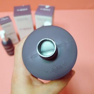 스칼프메드 레드캡슐바이옴 두피케어 프로바이오틱스 유산균 두피관리 세트 — 3점을 준 리뷰어가 2021년 4월 올린 사용 사진