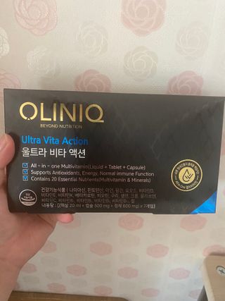 올리닉 울트라비타액션 — 4점을 준 리뷰어가 2021년 11월 올린 사용 사진