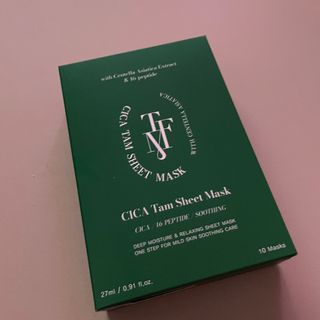 타포미 시카 탐 시트 마스크 27ml — 5점을 준 리뷰어가 2023년 2월 올린 사용 사진