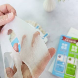 메디힐 올리브영 1등 마스크팩 워터마이드팩 2매 + 티트리팩 2매 기획세트 — 5점을 준 리뷰어가 2021년 3월 올린 사용 사진