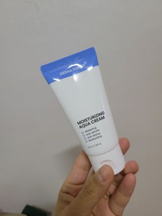 더마포레스트 모이스처라이징 아쿠아크림 / 수분크림 히알루론산 펩타이드 보습 미백 주름개선 — 5점을 준 리뷰어가 2021년 6월 올린 사용 사진