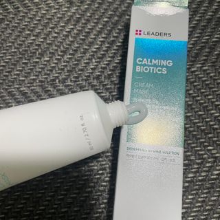 리더스코스메틱 리더스 카밍 바이오틱스 크림 마스크 — 5점을 준 리뷰어가 2021년 2월 올린 사용 사진