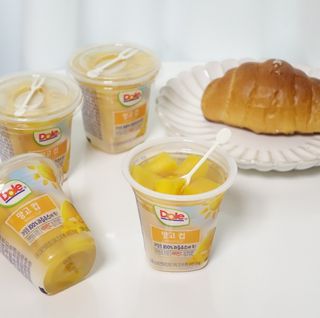돌 MF[Dole] 파인애플컵/망고컵/복숭아컵 198g 6입X1박스 (맛 1가지 랜덤 발송) — 5점을 준 리뷰어가 2024년 5월 올린 사용 사진
