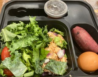 참살이도시락 작심삼일 샐러드도시락 3개 맛보기 새벽배송 또는 택배배송 — 5점을 준 리뷰어가 2021년 7월 올린 사용 사진