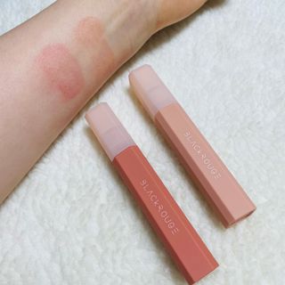 [블랙루즈]하프앤하프틴트 10종 中 택1+랜덤1 — 5점을 준 리뷰어가 2021년 2월 올린 사용 사진
