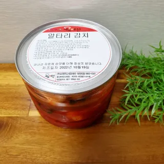 셰프애찬 알타리김치 총각김치 1kg — 5점을 준 리뷰어가 2022년 10월 올린 사용 사진