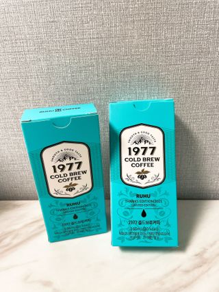 여우두마리 1977 콜드브루 스틱 더치커피 루후 커피팩토리 — 5점을 준 리뷰어가 2021년 2월 올린 사용 사진