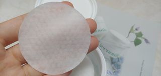 키노닉스 양배추 카밍 진정 토너패드 — 5점을 준 리뷰어가 2021년 8월 올린 사용 사진