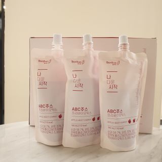 본리브 나 다운 시작 ABC주스 프리바이오틱스 — 5점을 준 리뷰어가 2021년 1월 올린 사용 사진