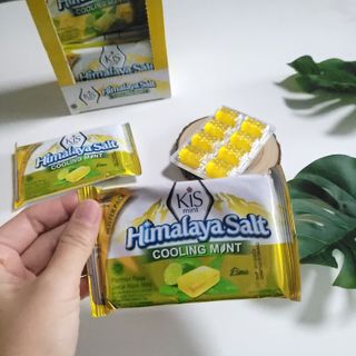 마요라 히말라야 솔트 캔디 2종-페퍼민트 맛, 라임민트 맛 — 5점을 준 리뷰어가 2023년 1월 올린 사용 사진