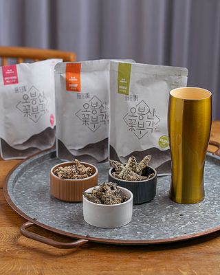 오봉산꽃부각 [만나식품] 오봉산 꽃부각 3가지 맛(오리지널, 새우맛, 매운고추맛) — 5점을 준 리뷰어가 2022년 12월 올린 사용 사진