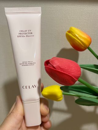 프리마인 선크림만 바꿨을 뿐인데 매일 물 2L챙겨먹고 기초케어 완벽하게 한 물빛피부 완성,셀라브UV프로텍터 — 5점을 준 리뷰어가 2023년 7월 올린 사용 사진