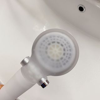 바디빔 더블클린 비타 샤워기 — 5점을 준 리뷰어가 2021년 7월 올린 사용 사진