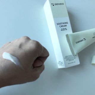 젠바이오 코스메틱스 젠바이오수딩크림]   가려운 피부 & 아토피 원픽 크림 — 5점을 준 리뷰어가 2022년 10월 올린 사용 사진