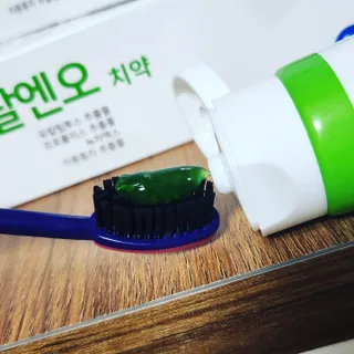 프리마인 유해균 뿐만 아니라 유익균까지 씻어내는 치약은 그만, 건강한 구강환경을 만드는 덴탈엔오 — 5점을 준 리뷰어가 2023년 4월 올린 사용 사진
