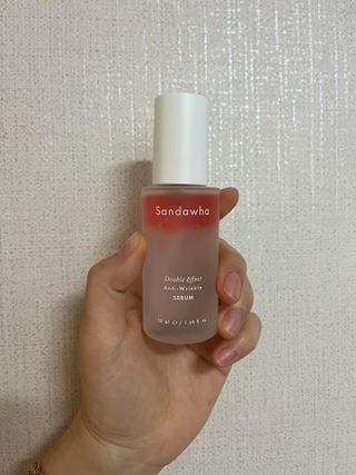 산다화 더블 이펙트 안티 링클 세럼 50ml — 5점을 준 리뷰어가 2023년 2월 올린 사용 사진