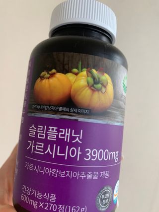 슬림플래닛 가르시니아 3900mg — 4점을 준 리뷰어가 2021년 8월 올린 사용 사진