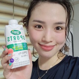 셀렉스스포츠 셀렉스 스포츠 웨이 프로틴 복숭아_ 330ml x 12팩 — 5점을 준 리뷰어가 2021년 10월 올린 사용 사진