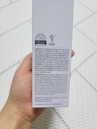 리더스코스메틱 리더스 카밍 바이오틱스 에센스 워터 — 5점을 준 리뷰어가 2021년 4월 올린 사용 사진
