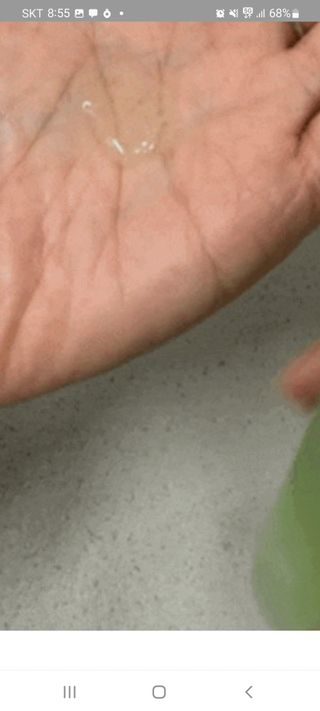 아이토리 시카 앰플 더블 클렌저 — 5점을 준 리뷰어가 2023년 1월 올린 사용 사진