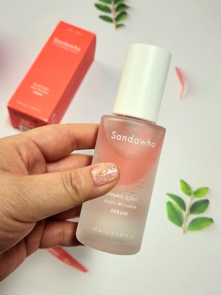 산다화 더블 이펙트 안티 링클 세럼 50ml — 4점을 준 리뷰어가 2023년 2월 올린 사용 사진