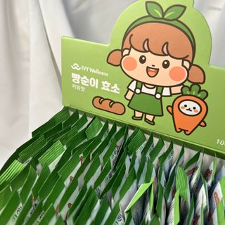 아이비웰니스 빵순이 식탁 위의 필수템! 빵순이 효소 키위맛 100포 + 석류맛 14포 (총 114포) — 5점을 준 리뷰어가 2022년 12월 올린 사용 사진