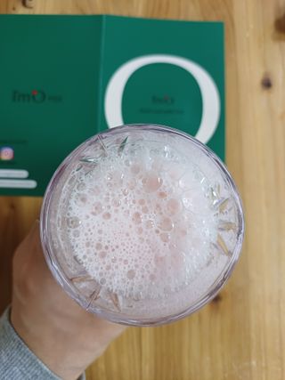 [음료수 대신 가능!]  빠르게 흡수되는 아임오 타먹는 콜라겐 1박스 — 4.5점을 준 리뷰어가 2023년 3월 올린 사용 사진