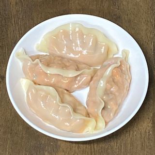 삼양냉동 [삼양] 얇은피불닭왕교자+얇은피까르보불닭왕교자 총4팩 — 5점을 준 리뷰어가 2021년 2월 올린 사용 사진