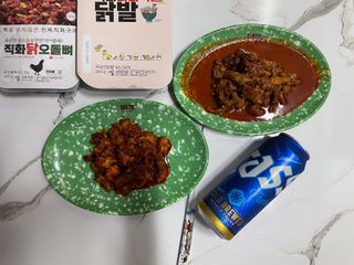 [닭집아들] 직화마라국물닭발 & 직화닭오돌뼈 — 5점을 준 리뷰어가 2024년 4월 올린 사용 사진